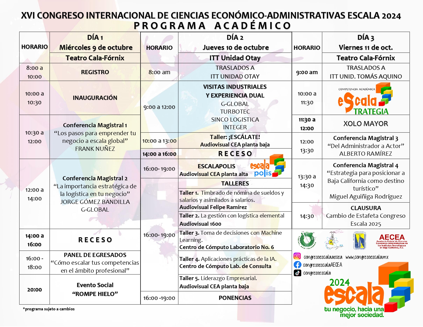 Poster del evento